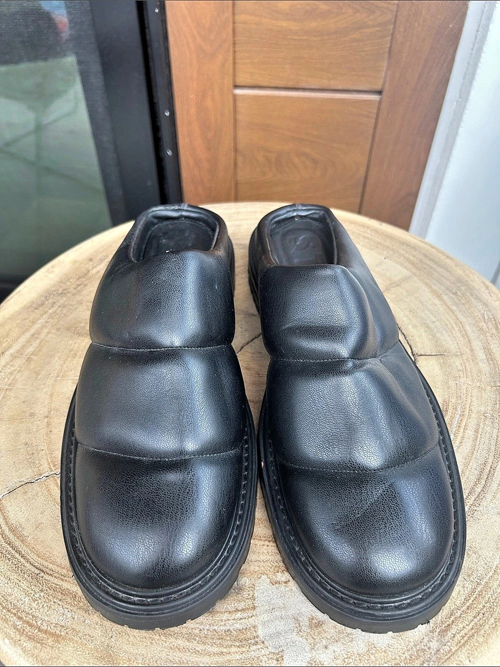 STAUD Astro Mule Black Loafers EU 40
